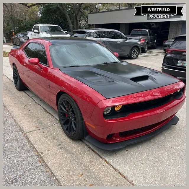 Red 2016 Dodge Challenger SRT Hellcat for sale in Westfield, IN