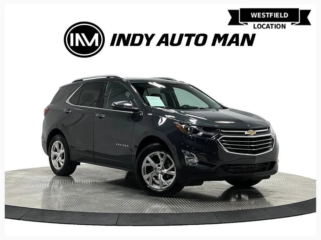 Gray 2018 Chevrolet Equinox Premier for sale in Westfield, IN