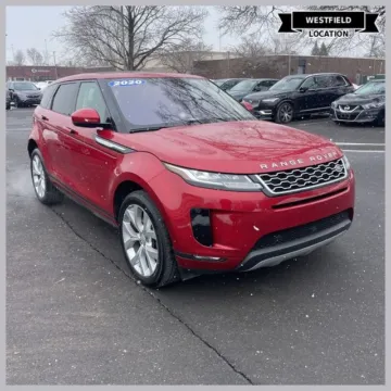 Red 2020 Land Rover Range Rover Evoque S for sale in Westfield, IN