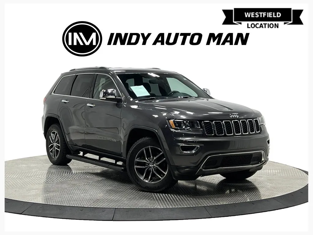 Gray 2018 Jeep Grand Cherokee Limited for sale in Westfield, IN