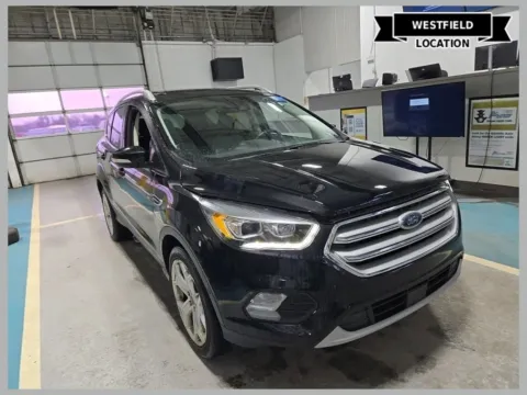 Black 2018 Ford Escape Titanium for sale in Westfield, IN