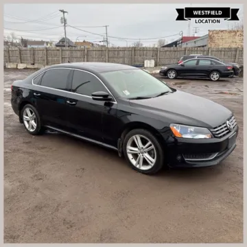 Black 2015 Volkswagen Passat TDI SE w/Sunroof for sale in Westfield, IN
