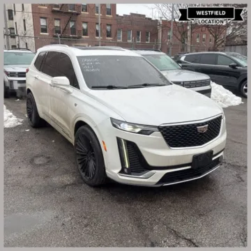 White 2021 Cadillac XT6 Premium Luxury for sale in Westfield, IN