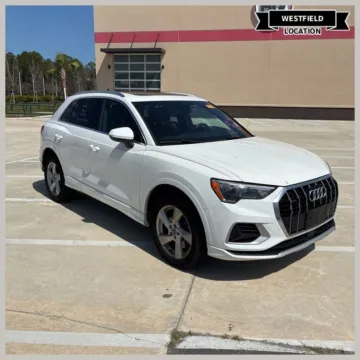 White 2020 Audi Q3 Premium quattro for sale in Westfield, IN