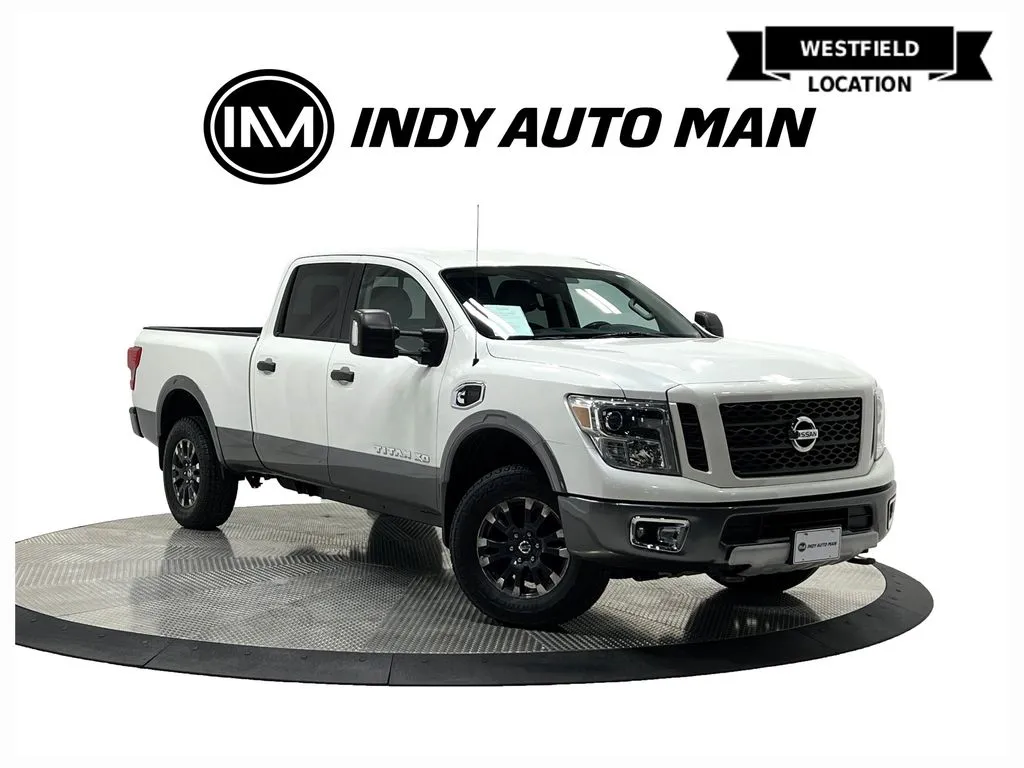 White 2017 Nissan Titan XD PRO-4X for sale in Westfield, IN