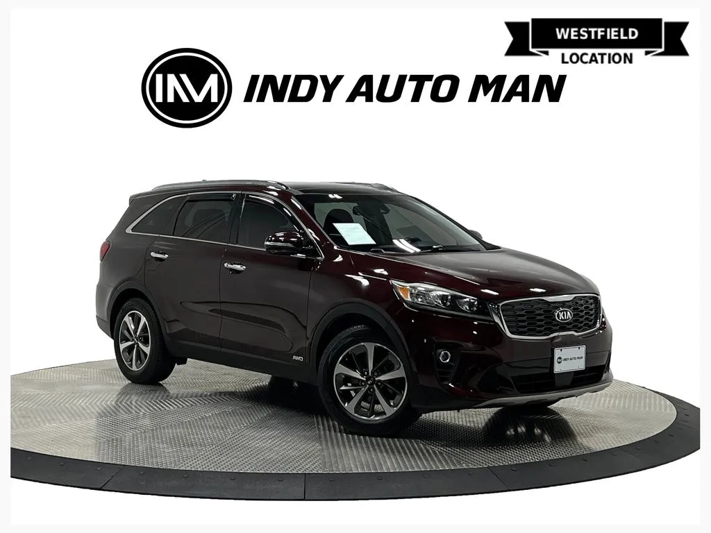 Red 2019 Kia Sorento EX for sale in Westfield, IN