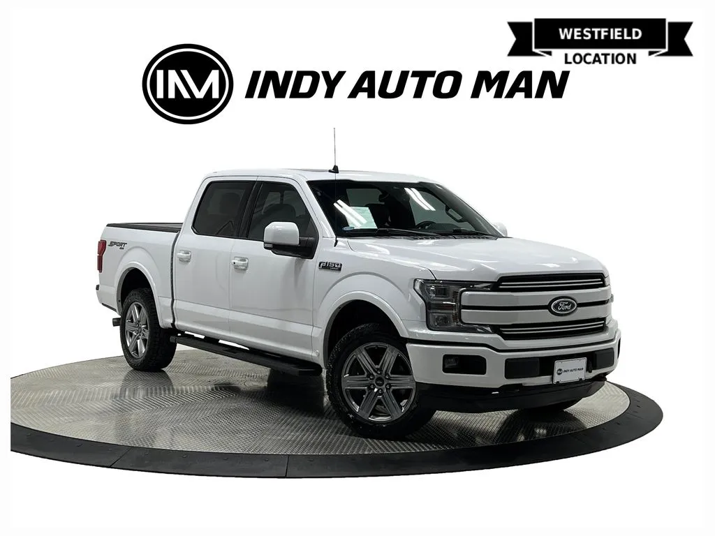 White 2019 Ford F-150 Lariat for sale in Westfield, IN