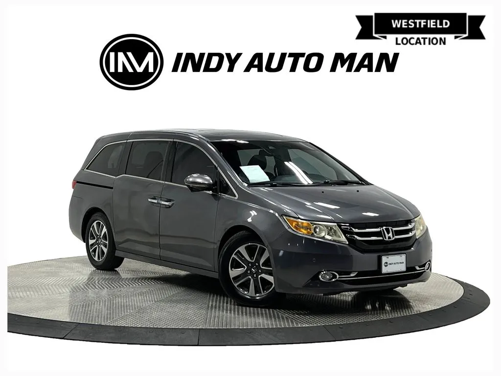 Gray 2016 Honda Odyssey Touring for sale in Westfield, IN
