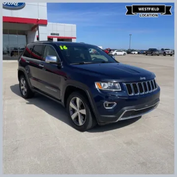 Blue 2016 Jeep Grand Cherokee Limited for sale in Westfield, IN
