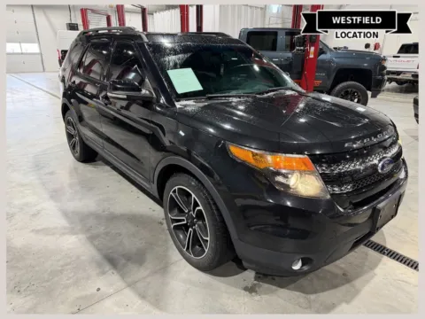 Black 2015 Ford Explorer Sport for sale in Westfield, IN
