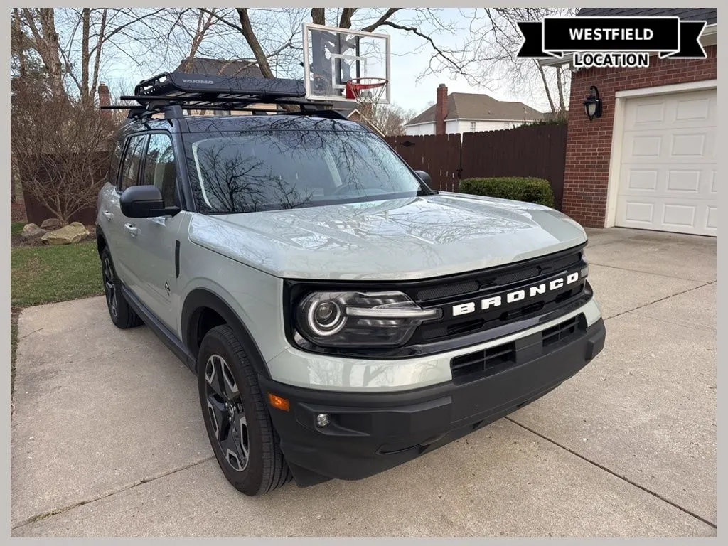 Gray 2021 Ford Bronco Sport Outer Banks for sale in Westfield, IN