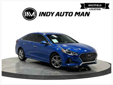 Blue 2018 Hyundai Sonata Limited for sale in Westfield, IN