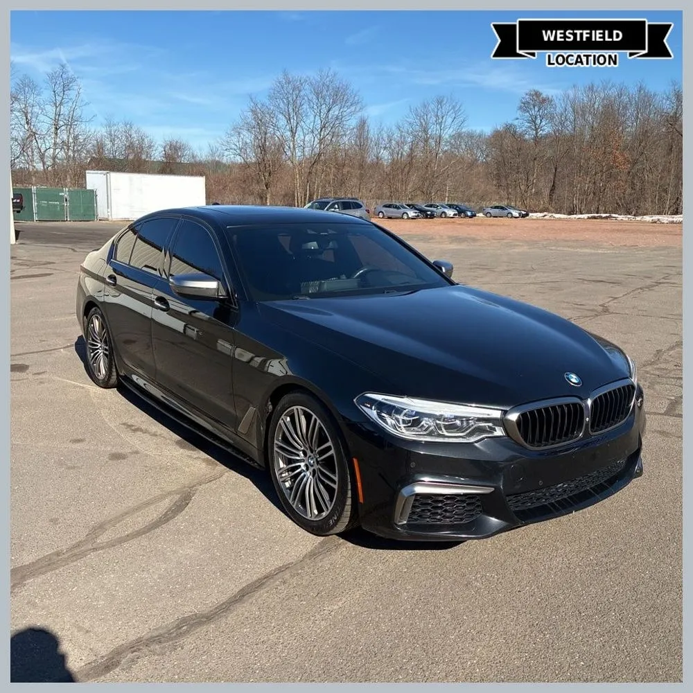 Black 2018 BMW 5 Series M550i xDrive for sale in Westfield, IN