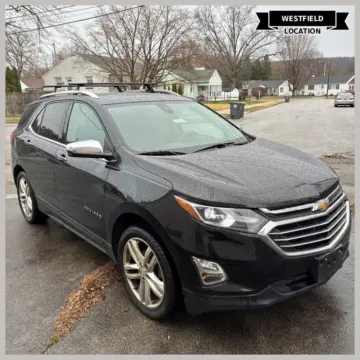 Black 2018 Chevrolet Equinox Premier for sale in Westfield, IN