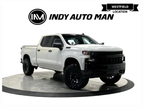 White 2020 Chevrolet Silverado 1500 Custom Trail Boss for sale in Westfield, IN