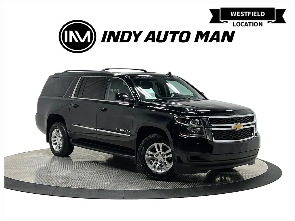 Black 2018 Chevrolet Suburban LT for sale in Westfield, IN