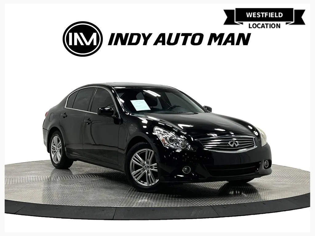 Black 2011 INFINITI G37 X for sale in Westfield, IN