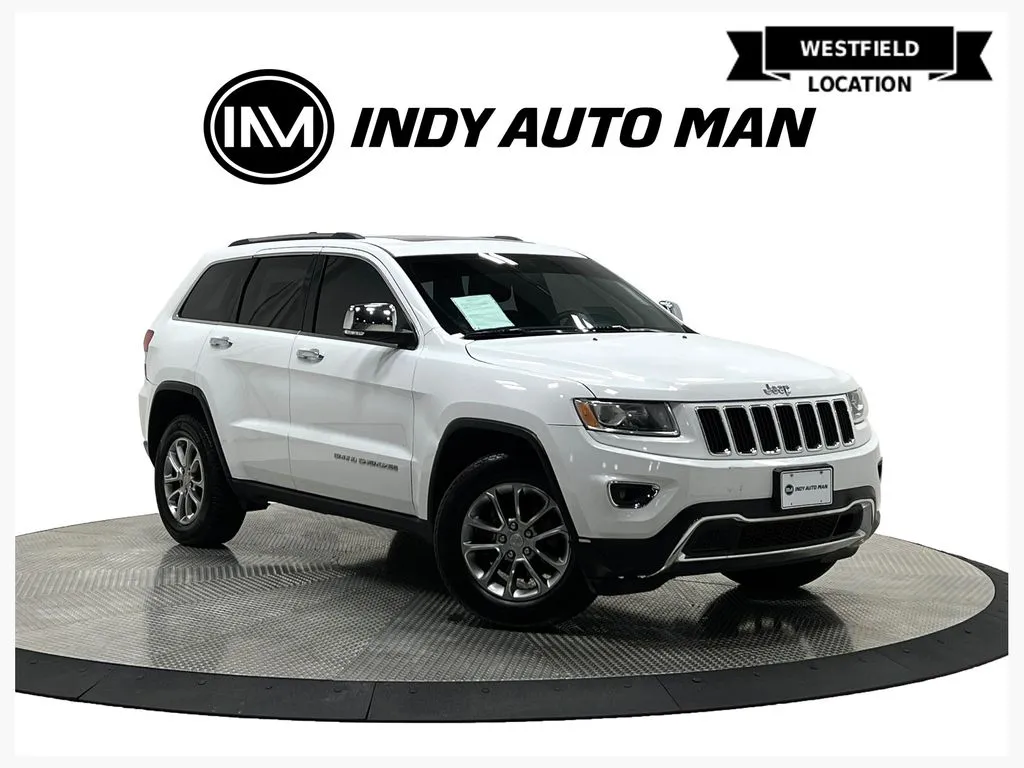 White 2016 Jeep Grand Cherokee Limited for sale in Westfield, IN