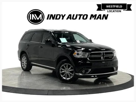 Black 2017 Dodge Durango SXT for sale in Westfield, IN