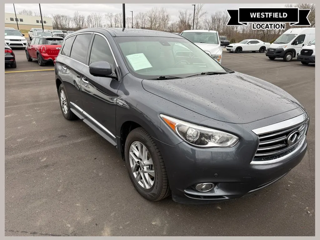 Gray 2014 INFINITI QX60 Hybrid for sale in Westfield, IN