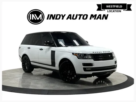 White 2015 Land Rover Range Rover 5.0L V8 Supercharged for sale in Westfield, IN