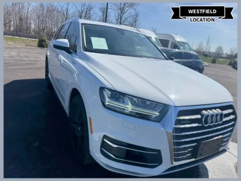White 2017 Audi Q7 3.0T Premium Plus quattro for sale in Westfield, IN