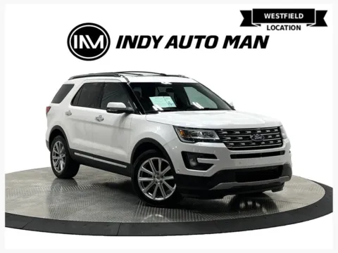 White 2016 Ford Explorer Limited for sale in Westfield, IN