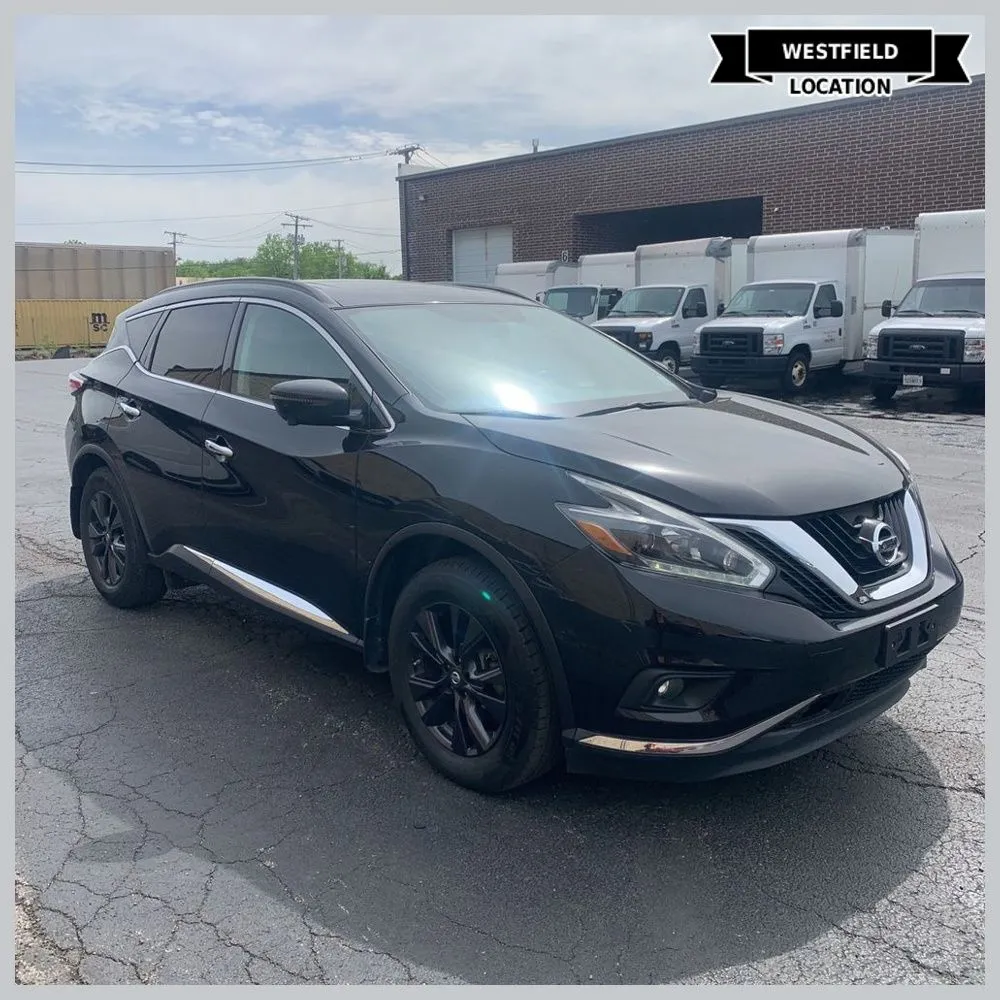 Black 2018 Nissan Murano SV for sale in Westfield, IN