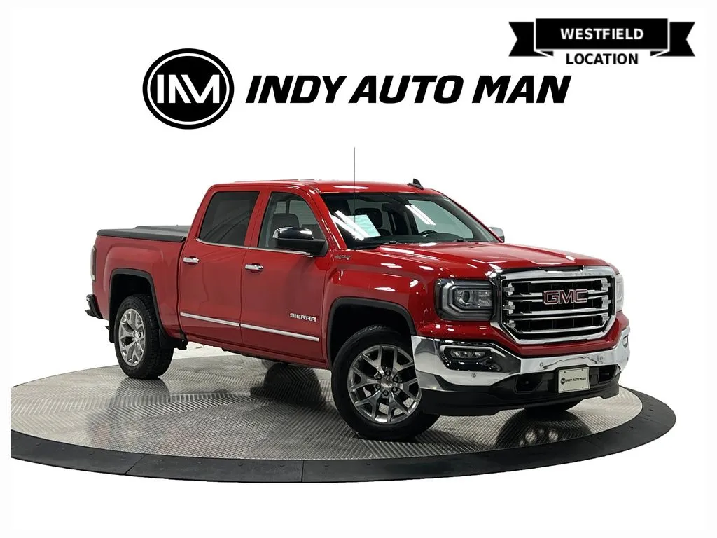 Red 2018 GMC Sierra 1500 SLT for sale in Westfield, IN