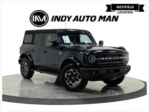 Blue 2021 Ford Bronco Outer Banks for sale in Westfield, IN