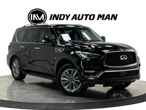 Photos of 2018 INFINITI QX80 for sale in Westfield, IN at Indy Auto Man - Westfield