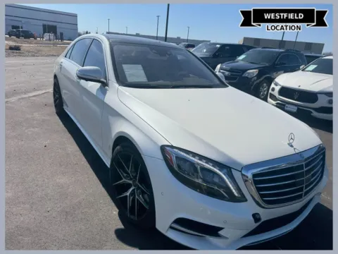 White 2016 Mercedes-Benz S-Class S 550 for sale in Westfield, IN