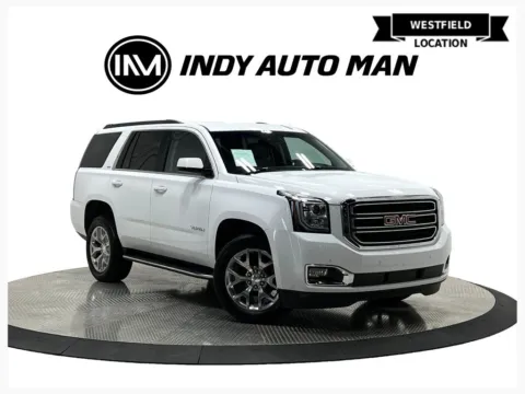 White 2019 GMC Yukon SLT Standard Edition for sale in Westfield, IN