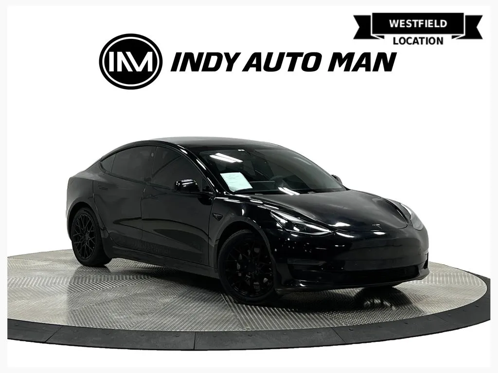 Black 2021 Tesla Model 3 Standard Range Plus for sale in Westfield, IN