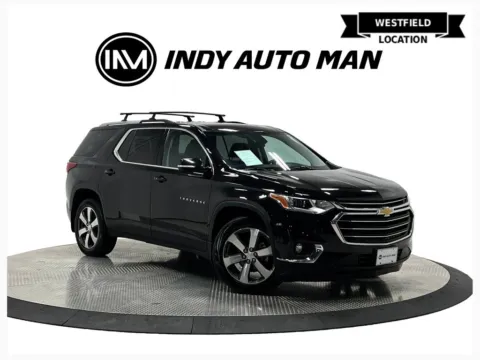Black 2018 Chevrolet Traverse 3LT for sale in Westfield, IN