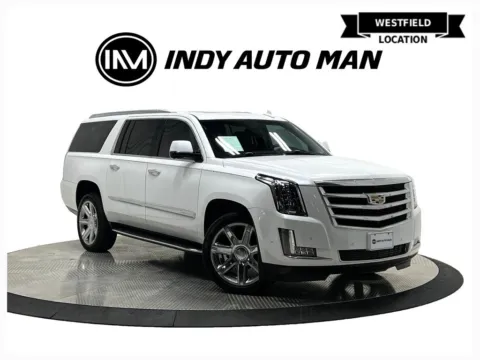 White 2019 Cadillac Escalade ESV Luxury for sale in Westfield, IN