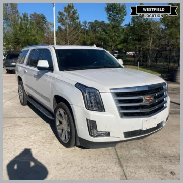 White 2019 Cadillac Escalade ESV Luxury for sale in Westfield, IN