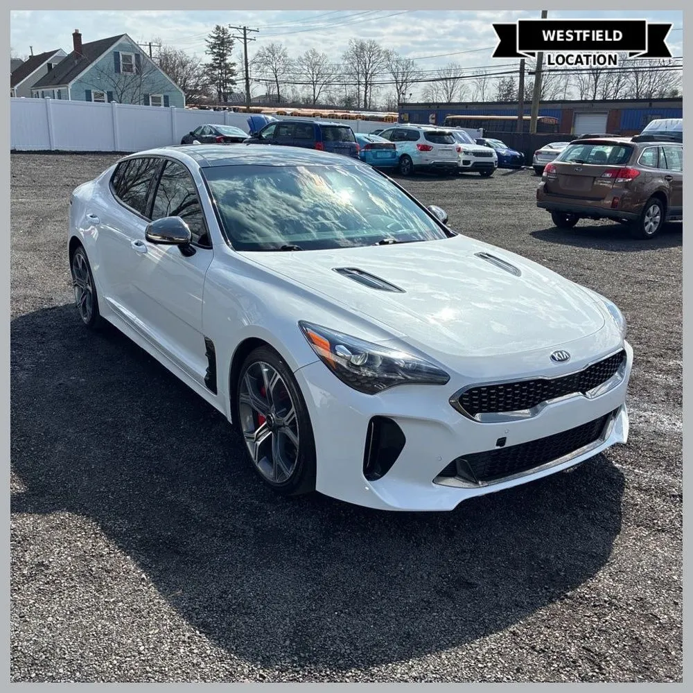 White 2019 Kia Stinger GT2 for sale in Westfield, IN