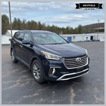 Blue 2017 Hyundai Santa Fe Limited for sale in Westfield, IN