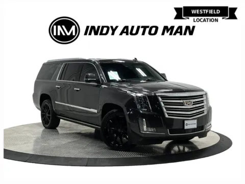 Gray 2016 Cadillac Escalade ESV Platinum Edition for sale in Westfield, IN