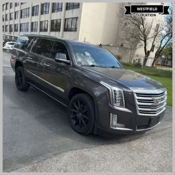 Gray 2016 Cadillac Escalade ESV Platinum Edition for sale in Westfield, IN