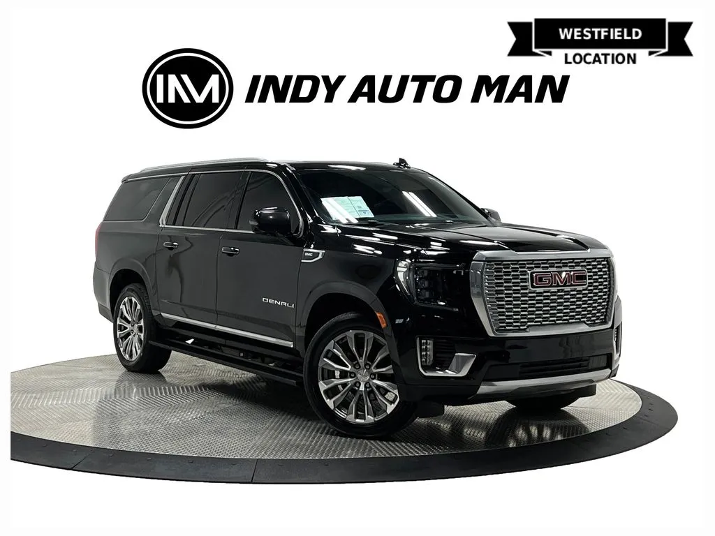 Black 2021 GMC Yukon XL Denali for sale in Westfield, IN