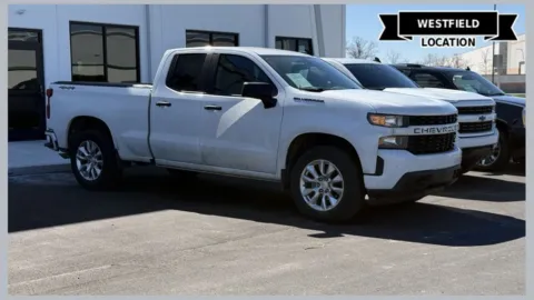 White 2020 Chevrolet Silverado 1500 Custom for sale in Westfield, IN