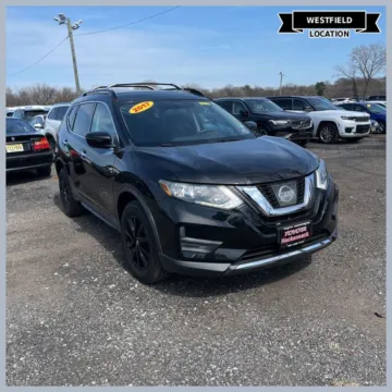 Black 2017 Nissan Rogue SV for sale in Westfield, IN