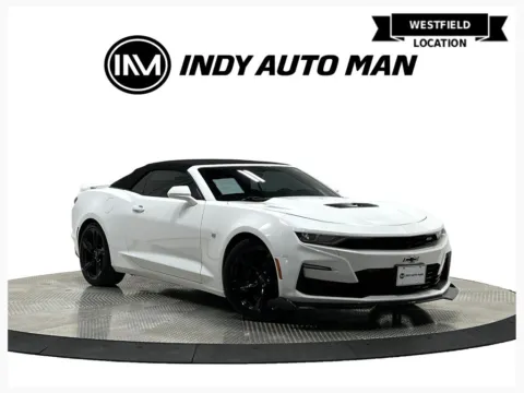 White 2020 Chevrolet Camaro SS 2SS for sale in Westfield, IN