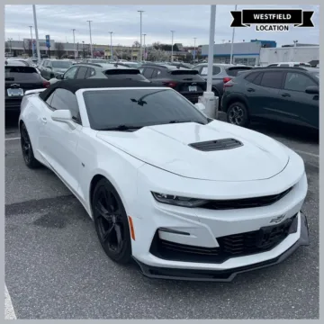 White 2020 Chevrolet Camaro SS 2SS for sale in Westfield, IN
