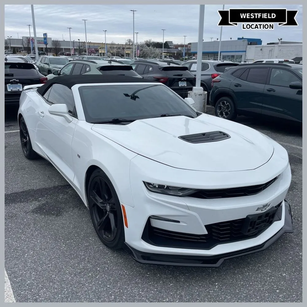 White 2020 Chevrolet Camaro SS 2SS for sale in Westfield, IN