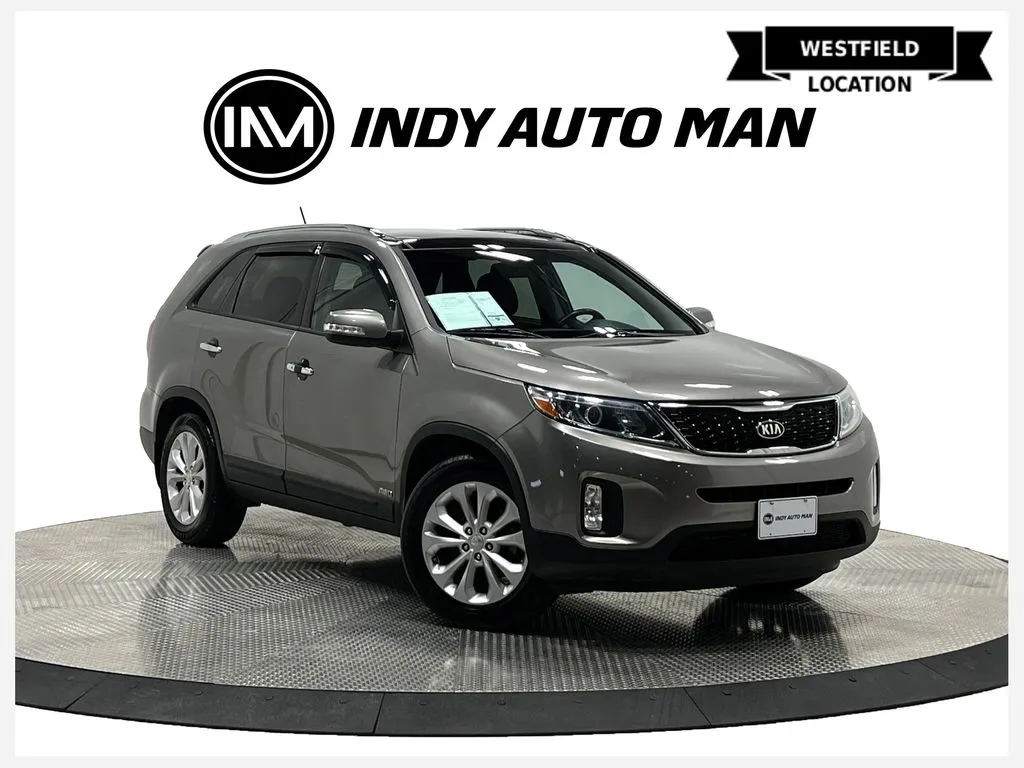 Silver 2015 Kia Sorento EX for sale in Westfield, IN
