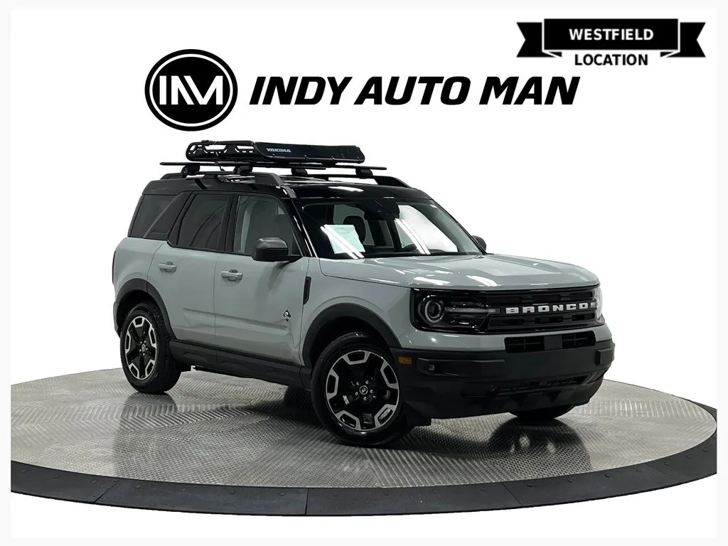 Gray 2021 Ford Bronco Sport Outer Banks for sale in Westfield, IN