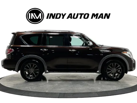 Another view of 2018 Nissan Armada Platinum for sale in Westfield, IN at Indy Auto Man - Westfield